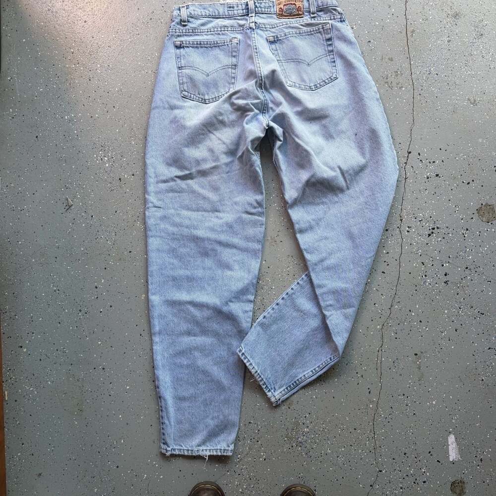 Vintage Levi's SilverTab Light Wash Distressed Tapered Denim Jeans